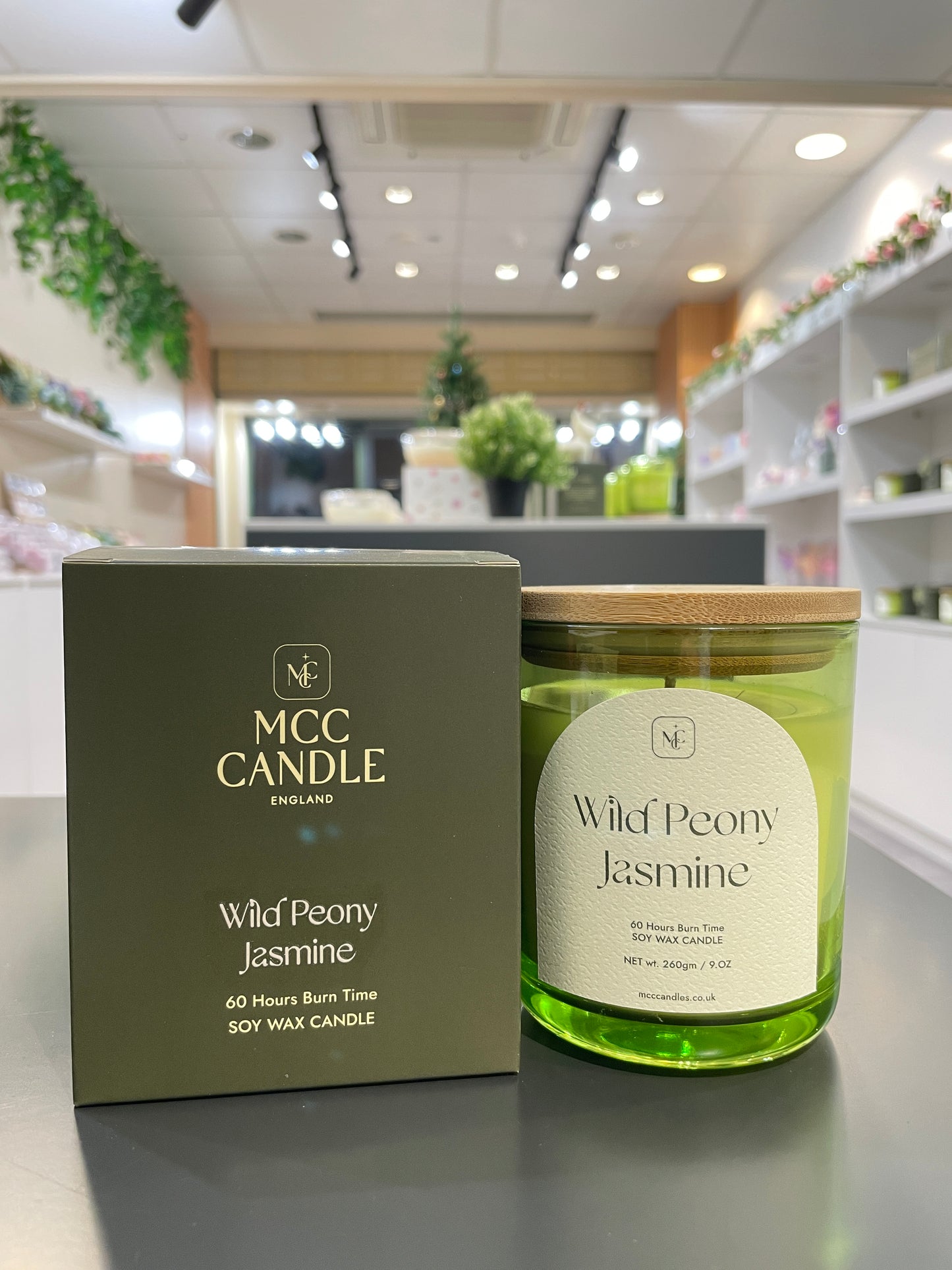 MCC Wild Peony Jasmine 100% Soy Wax Candle