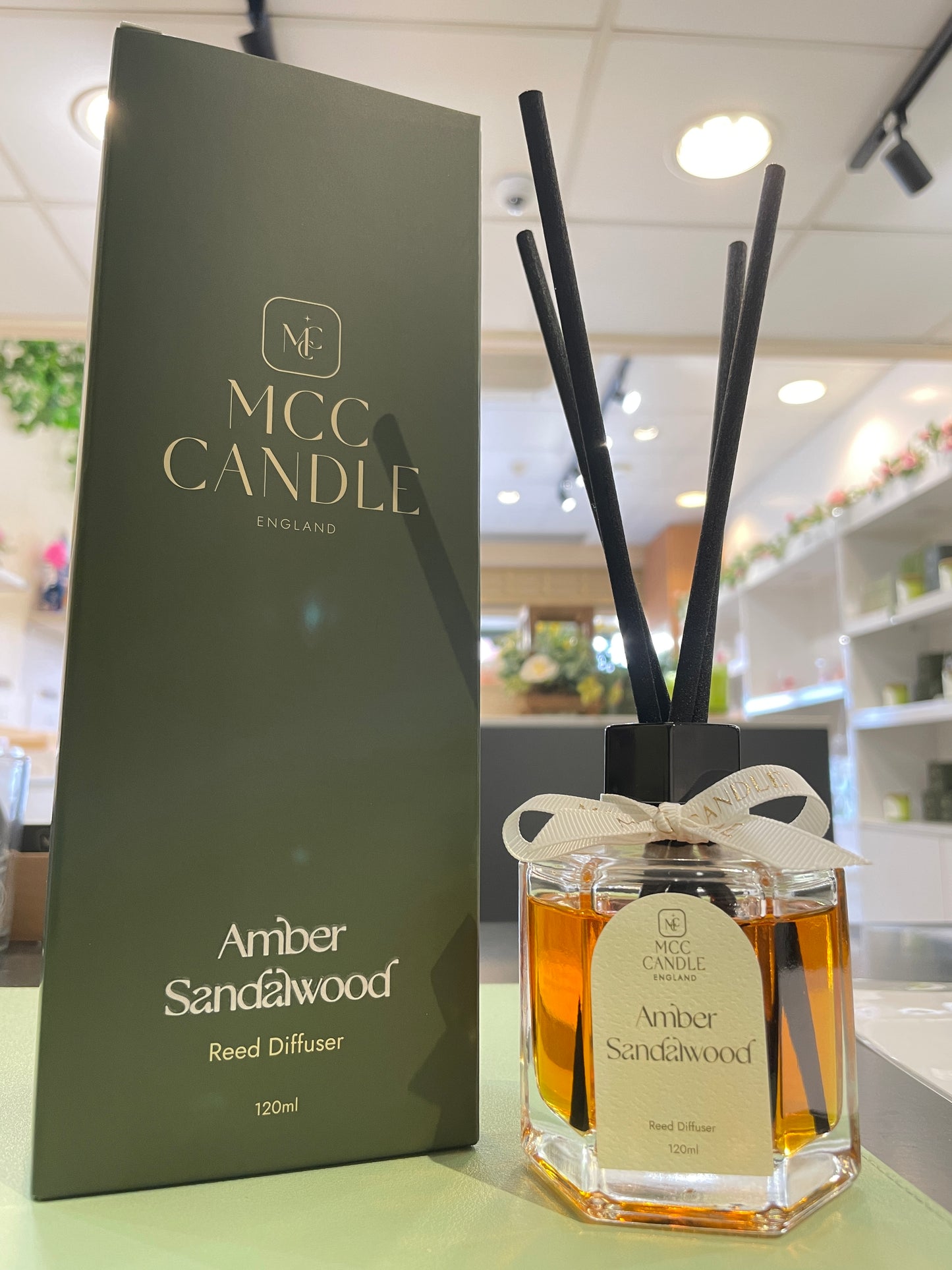 MCC Amber Sandalwood Reed Diffuser