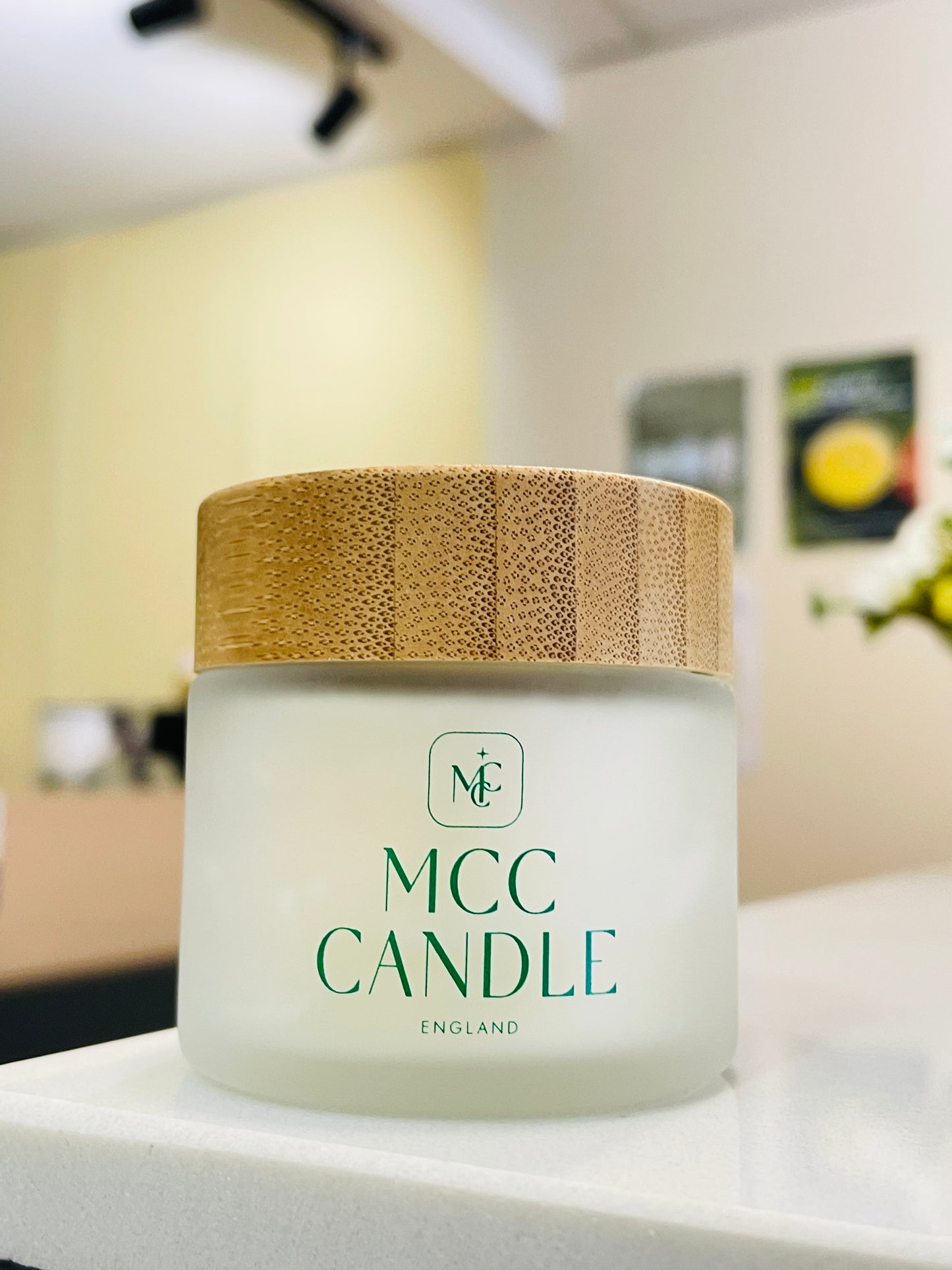 'MCC English Pear & Freesia 100% Soy Wax Candle