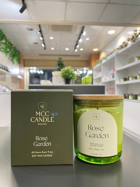 MCC Rose Garden 100% Soy Wax Candle