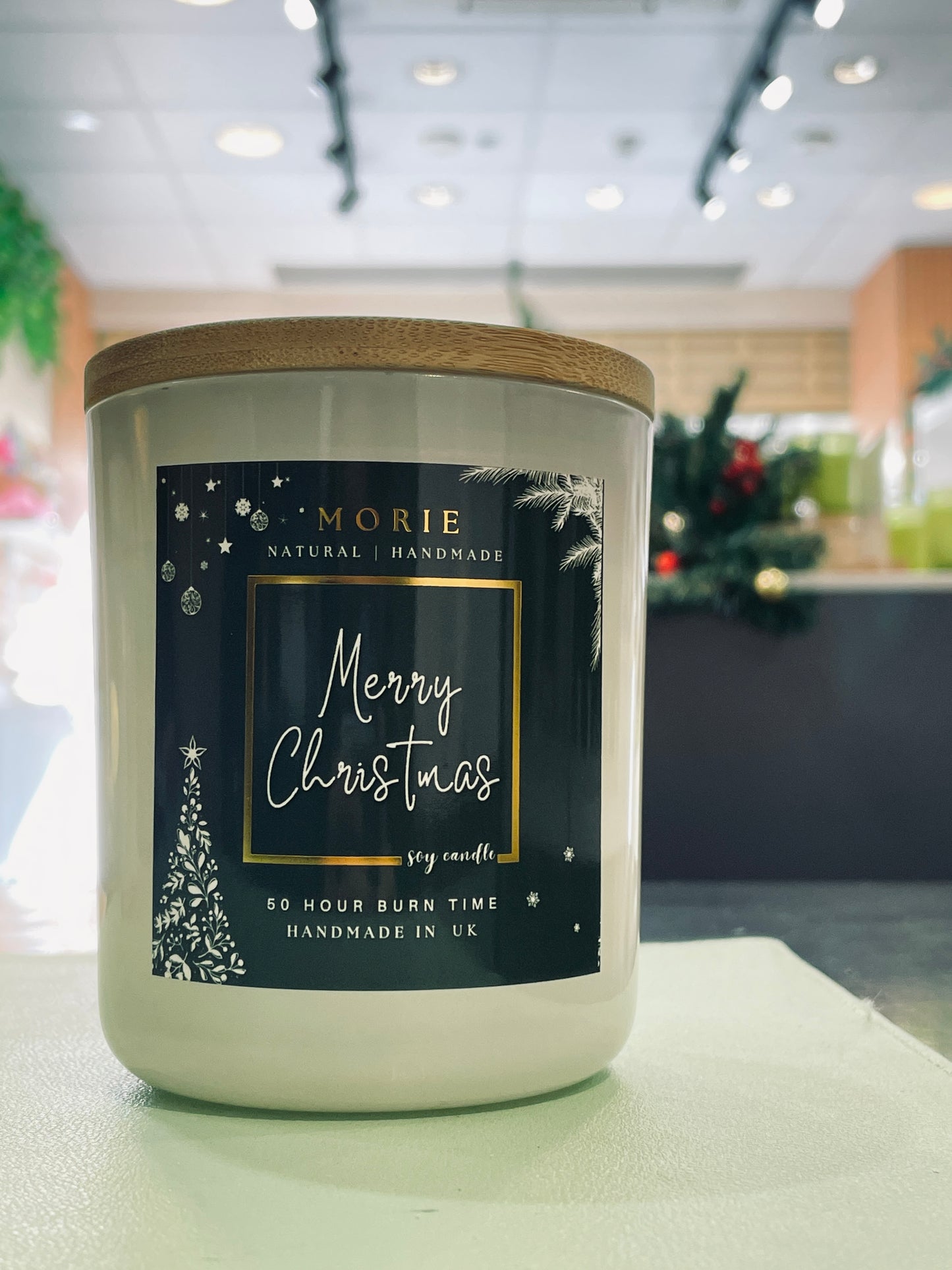 'Morie Collection Christmas 100% Soy Wax Candle