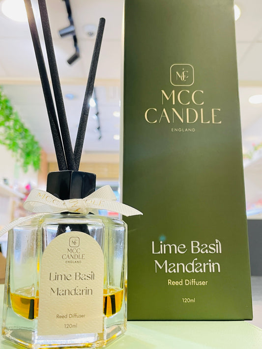 MCC Lime Basil Mandarin Reed Diffuser