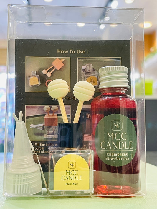 MCC Car Air Freshener Diffusers Champagne Strawberry
