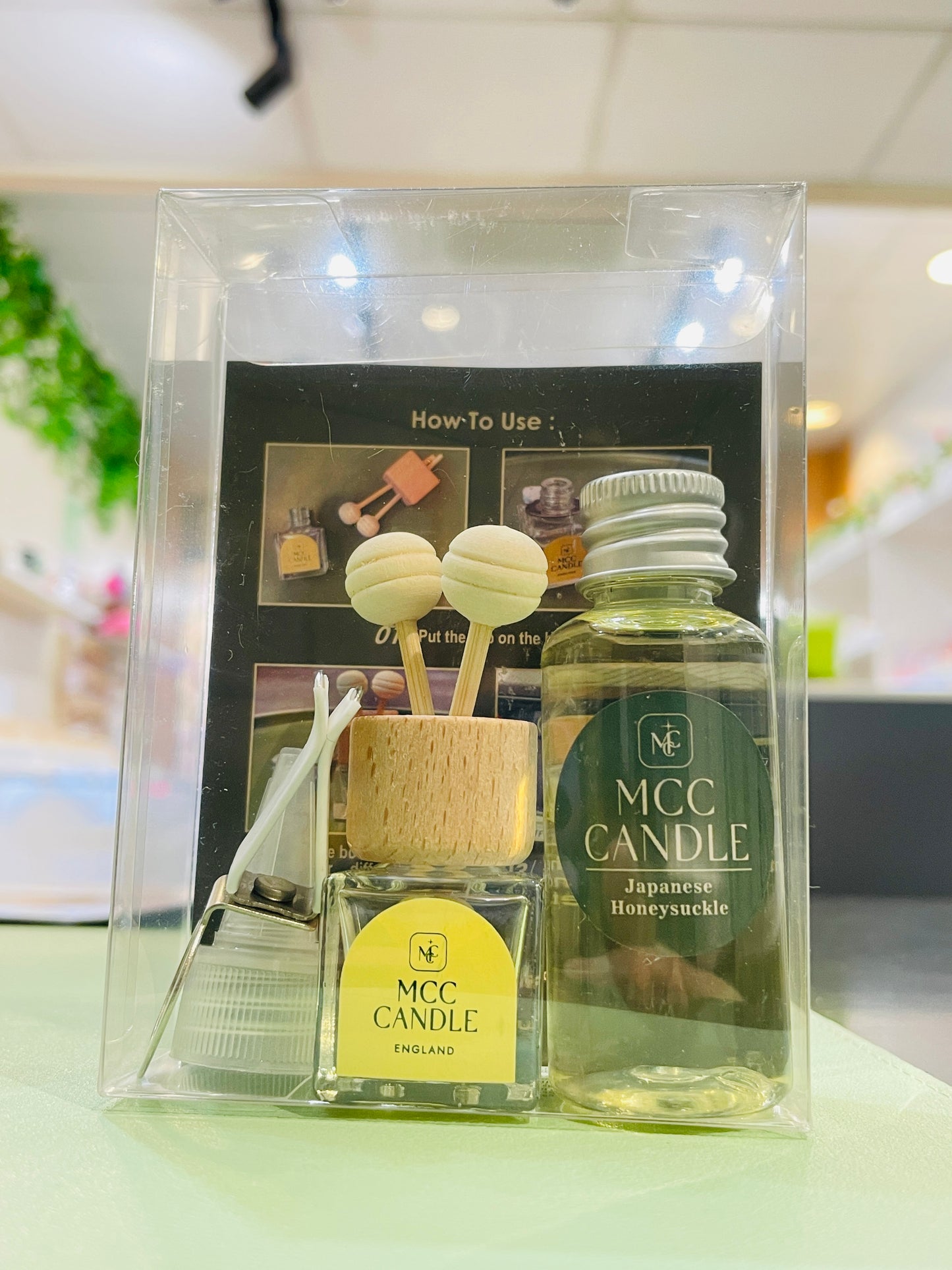 MCC Car Air Freshener Diffusers Japanese Honeysuckle