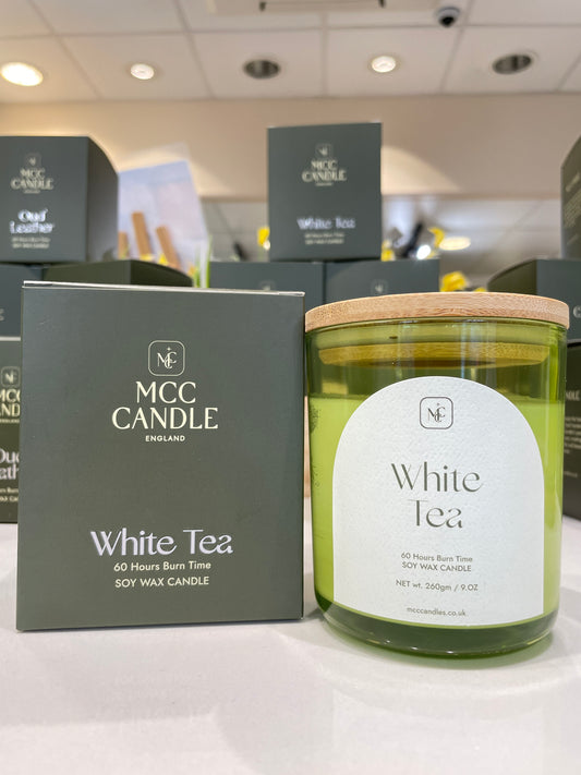 MCC White Tea 100% Soy Wax Candle