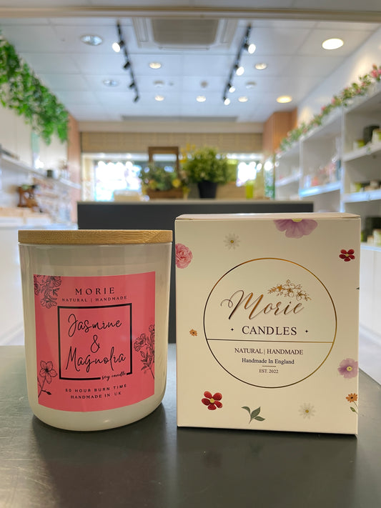 Morie Jasmin Magnolia Soy Candle