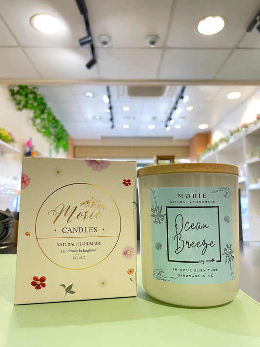 Morie Ocean Breeze Soy Candle