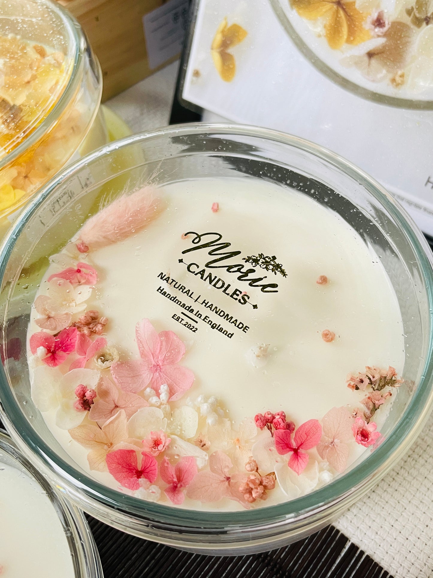 Morie Floral Candle Lychee Peony