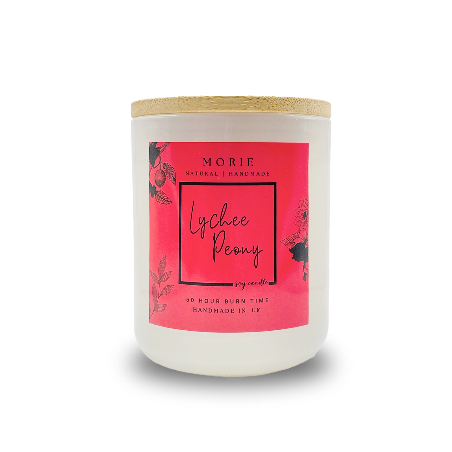 Morie Lychee Peony Soy Candle