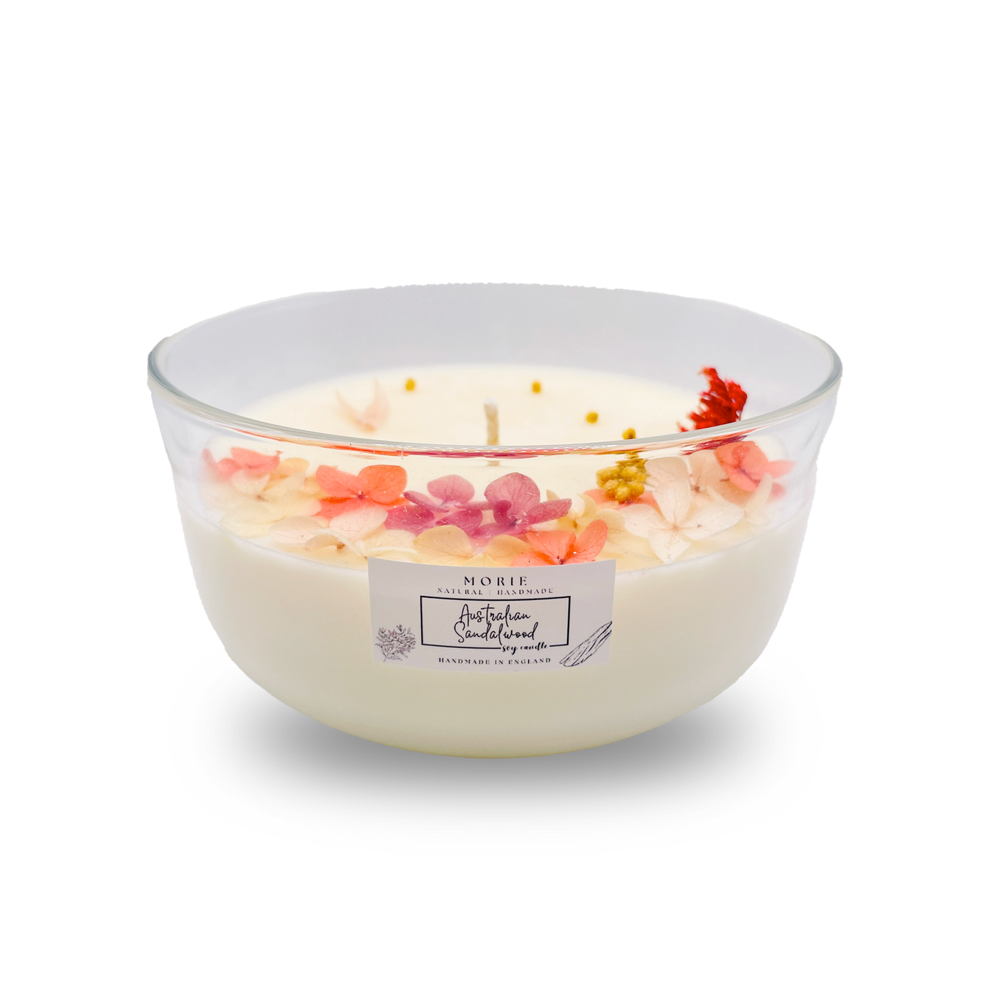 Morie Floral Candle Australian Sandalwood