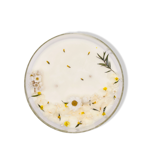 Morie Floral Candle Lemongrass Ginger